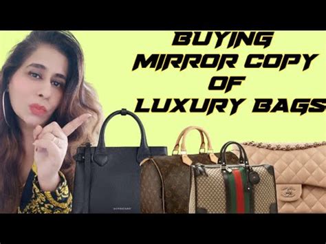 mirror copy look a bag